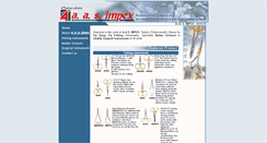 Desktop Screenshot of aasimpex.com
